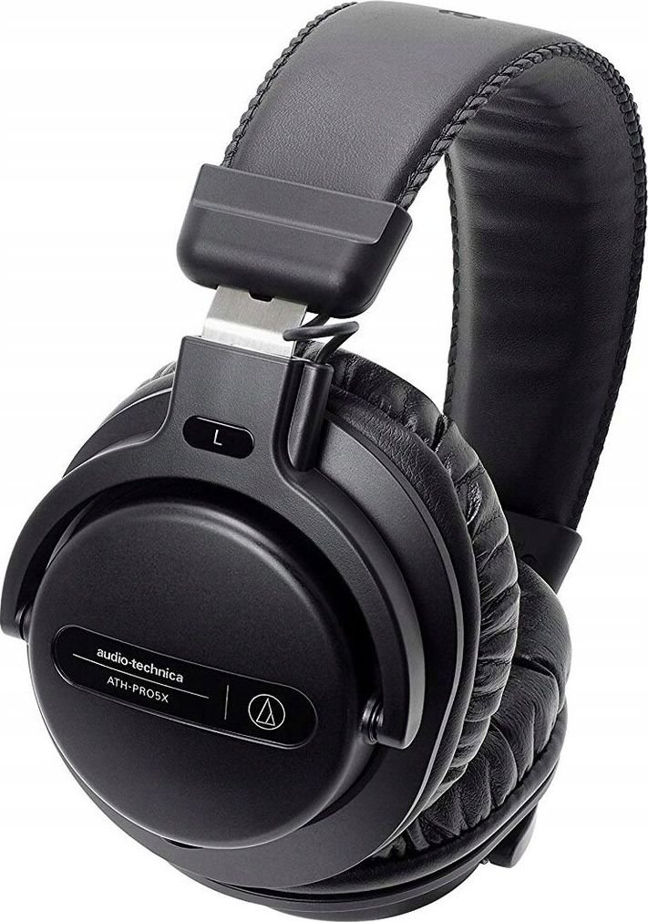 Audio Technica DJ Headphones ATH-PRO5XBK Over-ear, Black, 4961310143244 austiņas