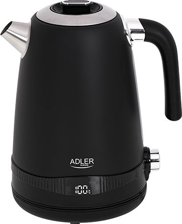 Adler AD 1295b Electric kettle 1.7 l Black Elektriskā Tējkanna