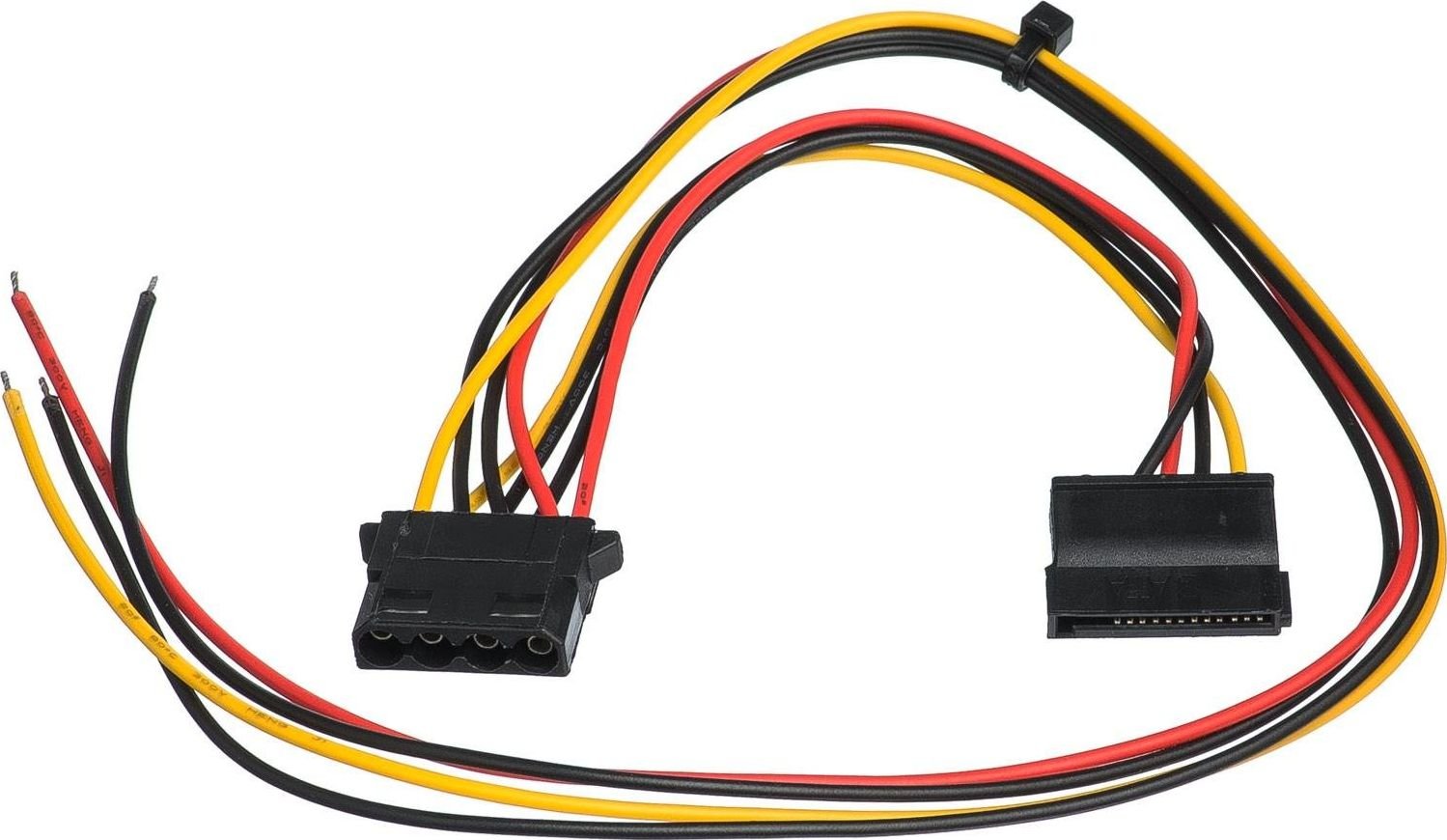 Akyga Molex - SATA, 0.4m, Wielokolorowy (AK-SC-23) kabelis datoram