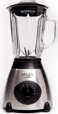 Adler AD 4070 blender 1.5 L Tabletop blender Black,Transparent 600 W Mikseris