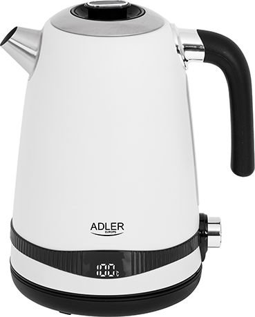 Adler AD 1295w Electric kettle 1.7 l White Elektriskā Tējkanna