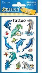 Avery Zweckform Tatuaze - Delfiny (106705) 106705 (4004182564394)