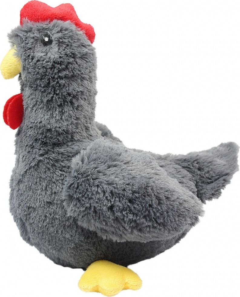 Aqua Nova PETNOVA KURA PLUSZOWA PISZCZACA 34CM PLU-CHICKEN-GREY 4086 95942 (5903031440867) aksesuārs suņiem