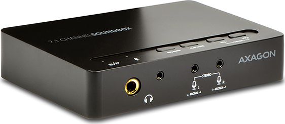 AXAGON ADA-71 Soundbox, USB 2.0 Soundkarte, 7.1, SPDIF skaņas karte