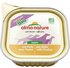 Almo Nature PIES 100g TACKA DAILY BIO PUPPY 307 (8001154121445) barība suņiem