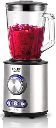 Adler Blender AD 4078 Stand, 1700 W, Material jar(s) Glass, 1.5 L, Ice crushing, Stainless steel 5902934835763 Blenderis
