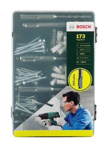 Bosch drill set SDS-plus 173 pieces 2607017163 (3165140666350)
