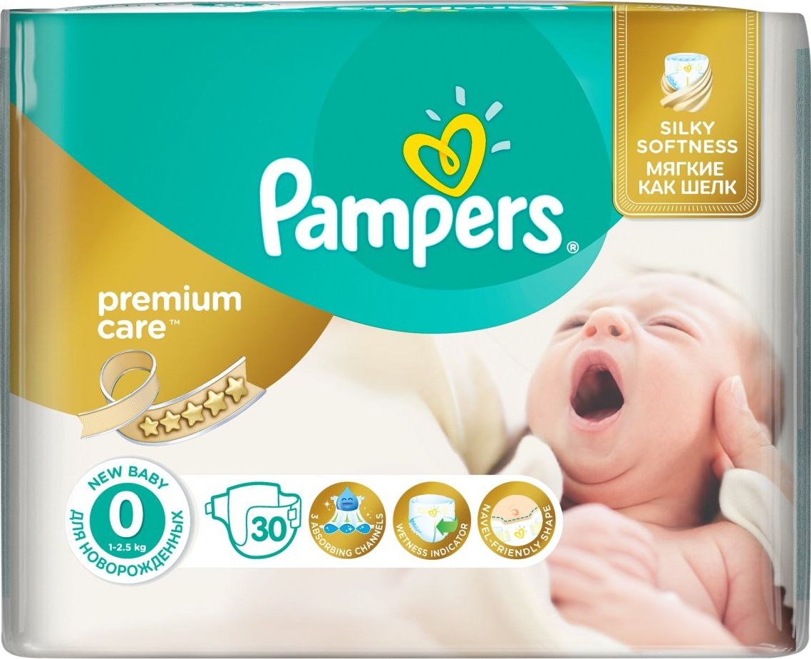 Pampers Premium Care 0 30 pc(s)