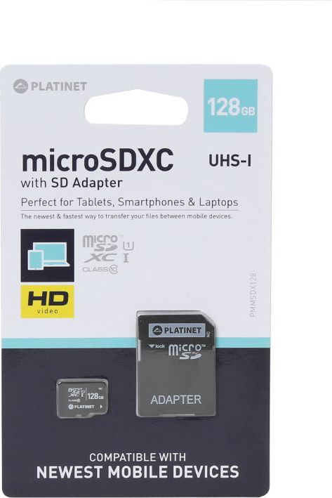 Platinet PRO3 128GB Micro SDXC Class 10 Atmiņas Karte atmiņas karte