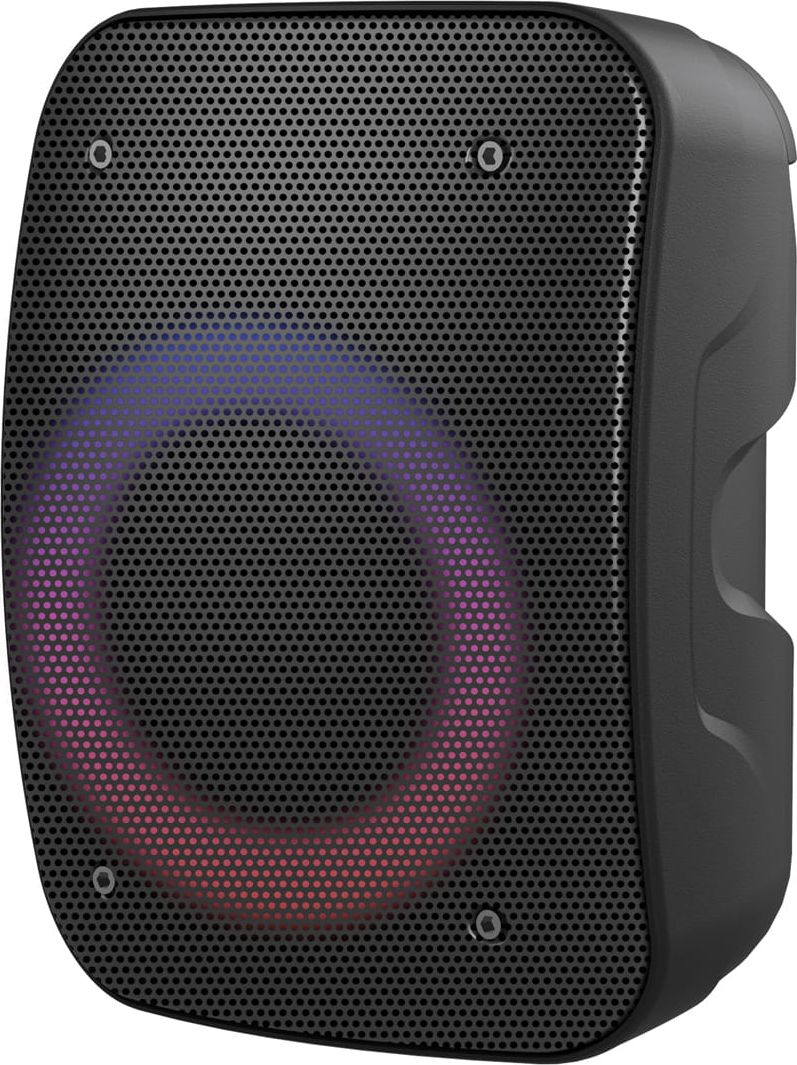 Platinet PMG255 Bluetooth 5.0 Bezvadu Skaļrunis ar Karaoke un LED apgaismojumu / Micro SD / USB / Radio / Aux / 20W pārnēsājamais skaļrunis