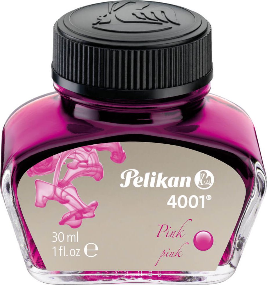 Pelikan Atrament 4001 do piora wiecznego 30 ml rozowy