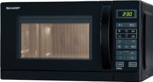Sharp R-642BKW, microwave (black) 18100105 (4974019744391) Mikroviļņu krāsns