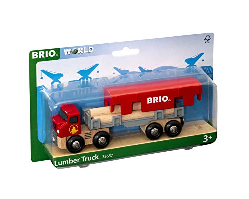 BRIO wooden transporter with magnetic charge - 33657