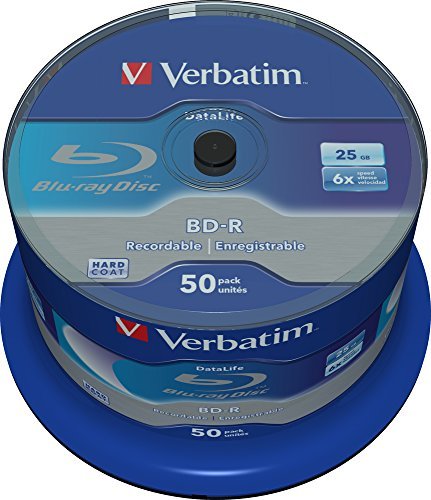 Verbatim Datalife 6x BD-R 25 GB 50 pc(s) matricas