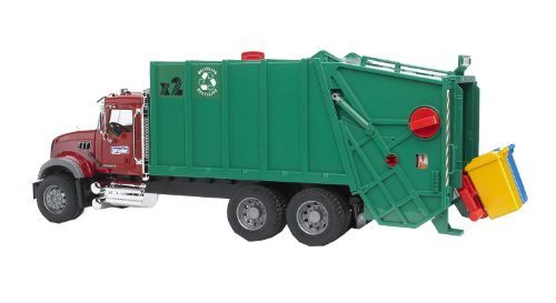 BRUDER MACK Granite Garbage Truck - 02812 konstruktors