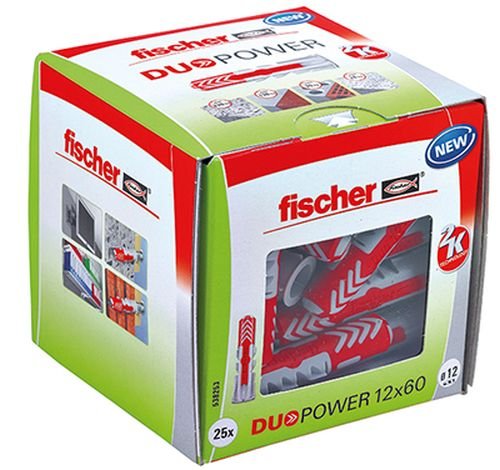 Fischer DUOPOWER 12x60 LD 25pcs