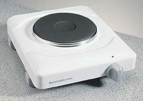 Rommelsbacher hotplate THS 815 (White) Virtuves piederumi