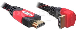 DeLOCK HDMI A St>HDMI A St 4K 5m - HDMI with Ethernet kabelis, vads