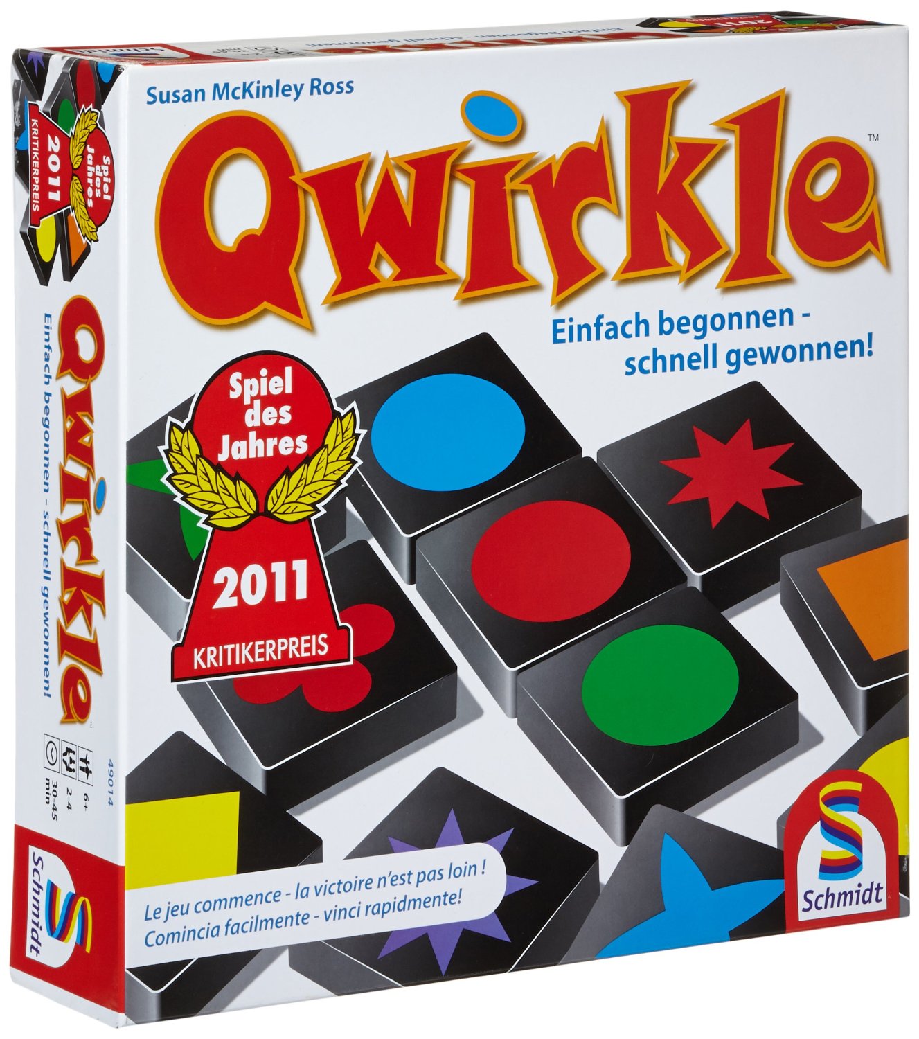 Schmidt Qwirkle - wersja niemiecka - 49014 galda spēle