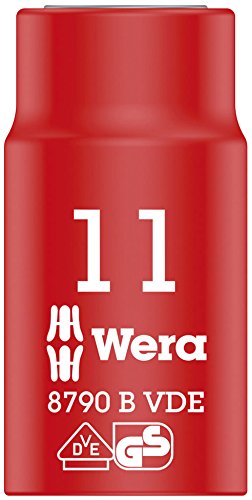 Wera Cyclops socket wrench bit 11x46 - 8790 B VDE, insulated, with 3/8 