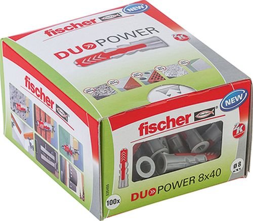 Fischer DUOPOWER 8x40 LD 100pcs