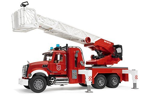 BRUDER MACK Granite Fire Truck Car - 02821 konstruktors