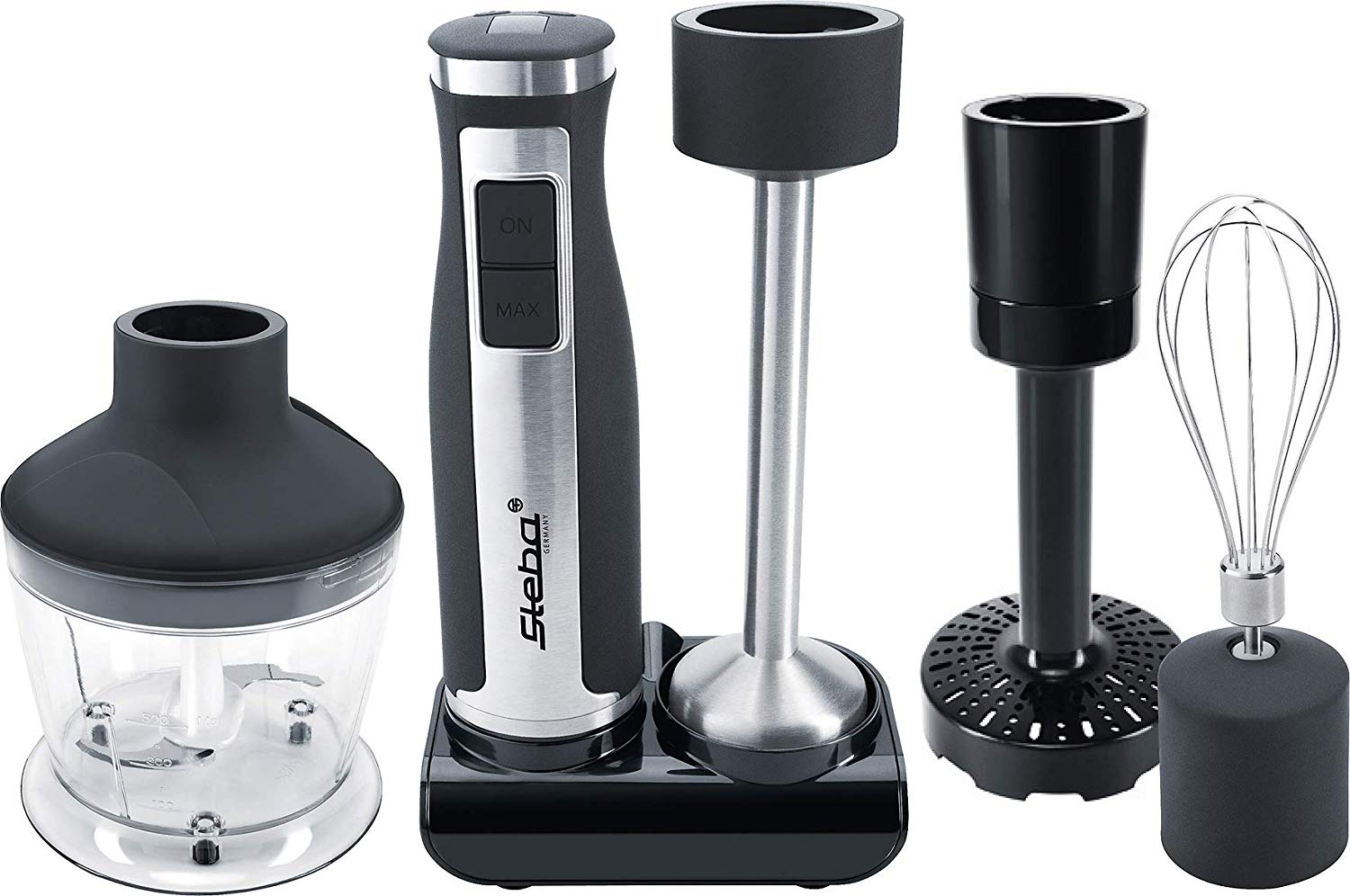 Steba Stick mixer set MX 40 (brushed stainless steel / black) Blenderis