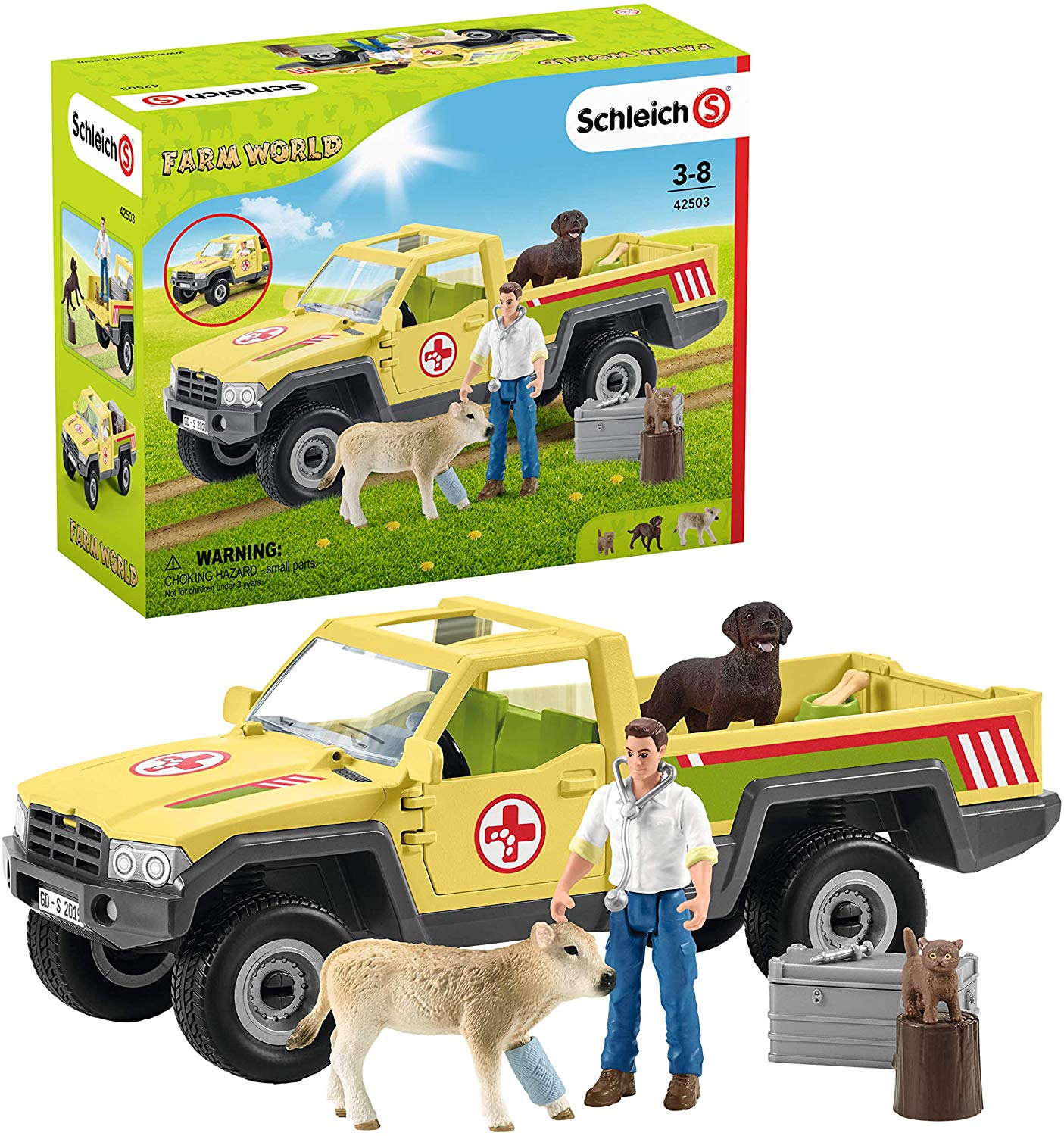 Schleich Farm World Veterinarian visit to d - 42503 konstruktors