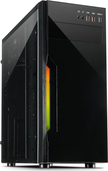 Inter-Tech B-42 RGB, Tower Case (Black) Datora korpuss