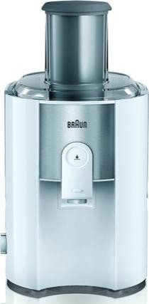 Braun Identity Collection spin juicer J 500, Juicer (white / stainless steel) Sulu spiede