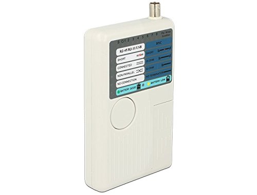 DeLOCK Network Cable Tester 86106 (4043619861064) datortīklu aksesuārs