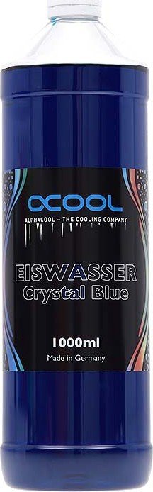 Alphacool Ice Water Crystal blue 1000ml ūdens dzesēšanas sistēmas piederumi