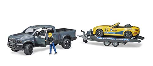 BRUDER RAM 2500 Power Wagon and BRUDER R - 02504 Rotaļu auto un modeļi