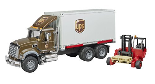BRUDER Mack Granite UPS Logistik-LKW - 02828 konstruktors