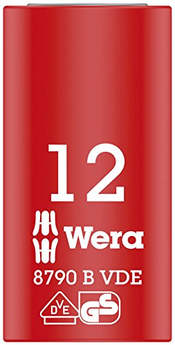 Wera Cyclops socket wrench bit 12x46 - 8790 B VDE, insulated, with 3/8 