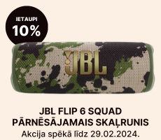 JBL Flip 6 pārnēsājamais skaļrunis