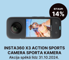 Insta360 X3 sporta kamera