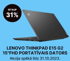 Lenovo Thinkpad E15 portatīvais dators