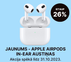 Apple Airpods in-ear austiņas