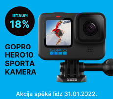 GoPro Hero 10 sporta kamera
