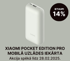 Xiaomi Pocket Pro mobilās uzlādes ierīce