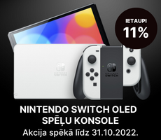Nintendo Switch OLED spēļu konsole