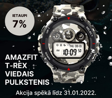 Amazfit T-REX viedais pulkstenis