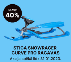 STIGA Snowracer Curve Pro ragavas