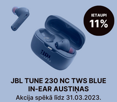JBL Tune 230 in-ear austiņas