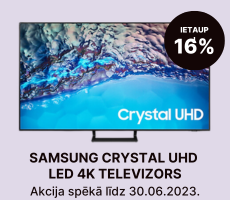 Samsung Crystal LED televizors